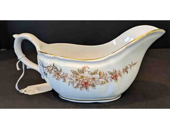 Mountford China Gravy Floral **RARE**