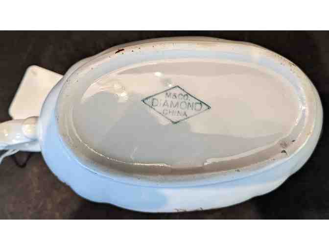 Mountford China Gravy Floral **RARE**