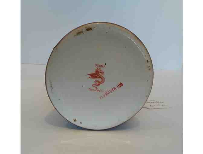 Usona Goodwin Plymouth Jug, Brown & Grapes