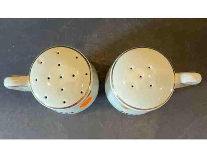 Hall China Autumn Leaf Salt & Pepper Shakers