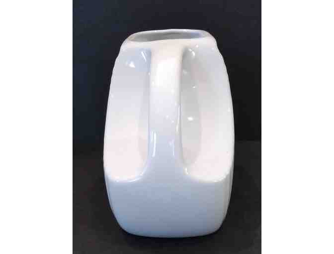 Homer Laughlin Fiesta White Large Disk Pitcher