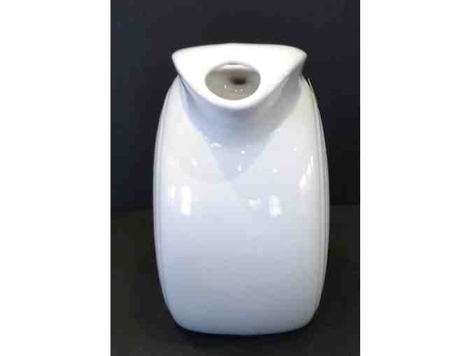 Homer Laughlin Fiesta White Large Disk Pitcher