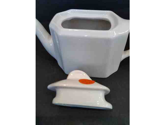 Hall China White Teapot from Twin Tea Set