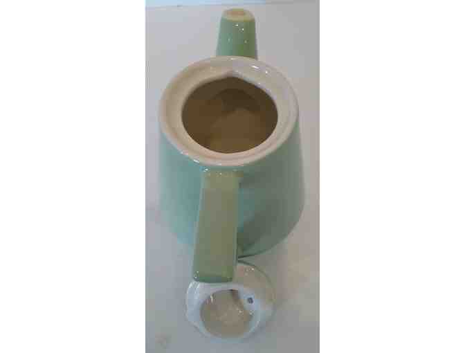 Hall China Super Ceram Nile Green Teapot w/Lid