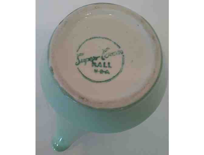 Hall China Super Ceram Nile Green Teapot w/Lid