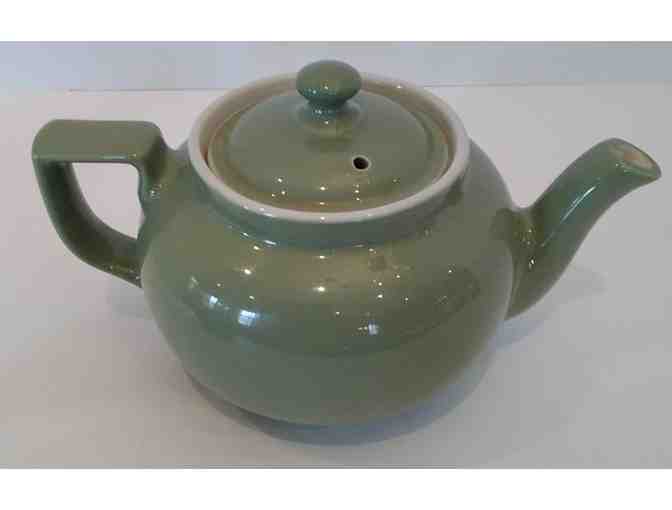 Hall China Boston Seaspray Teapot w/Lid