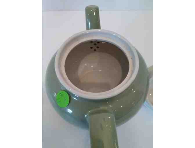 Hall China Boston Seaspray Teapot w/Lid