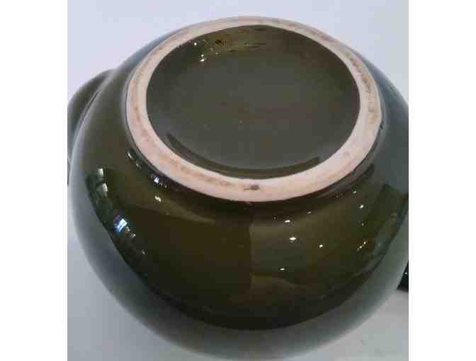 Hall China Boston Green Teapot w/Lid