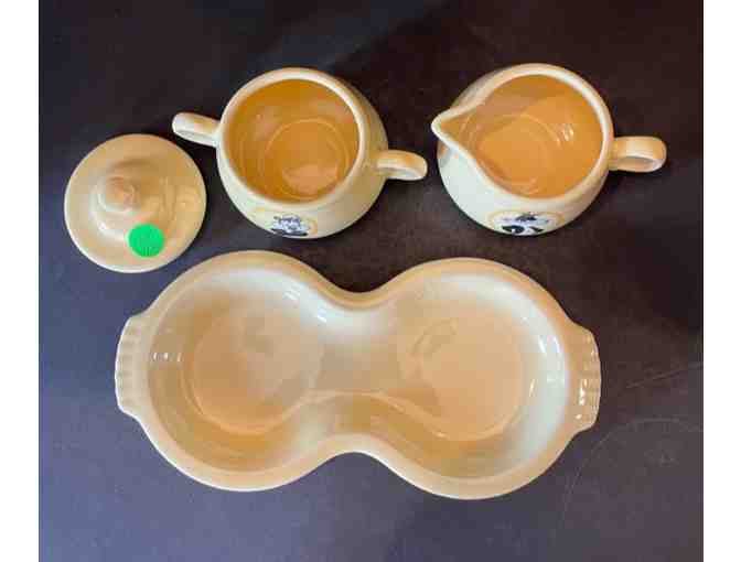 Homer Laughlin Fiesta Cream/Sugar Warner Brothers Looney Toons Pepe