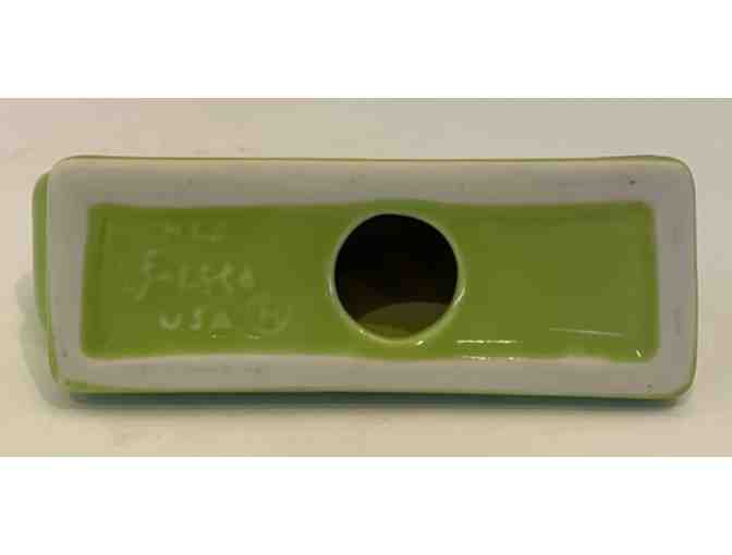 Homer Laughlin Fiesta Display Sign in Chartreuse