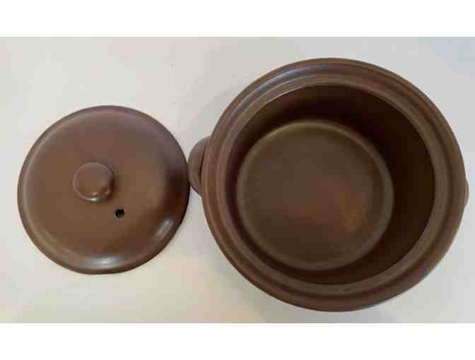 Hall China Casserole Weather Oak w/Lid