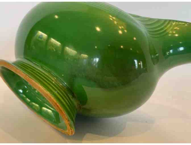 Homer Laughlin Fiesta Gravey Boat Green Color