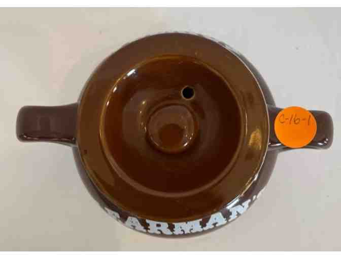 Hall China Clearman Jug New England Bean Pot w/Lid