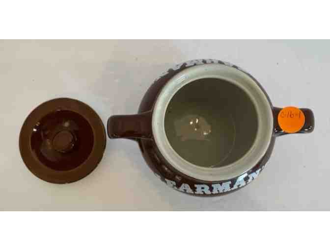 Hall China Clearman Jug New England Bean Pot w/Lid