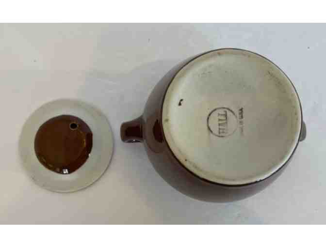 Hall China Clearman Jug New England Bean Pot w/Lid