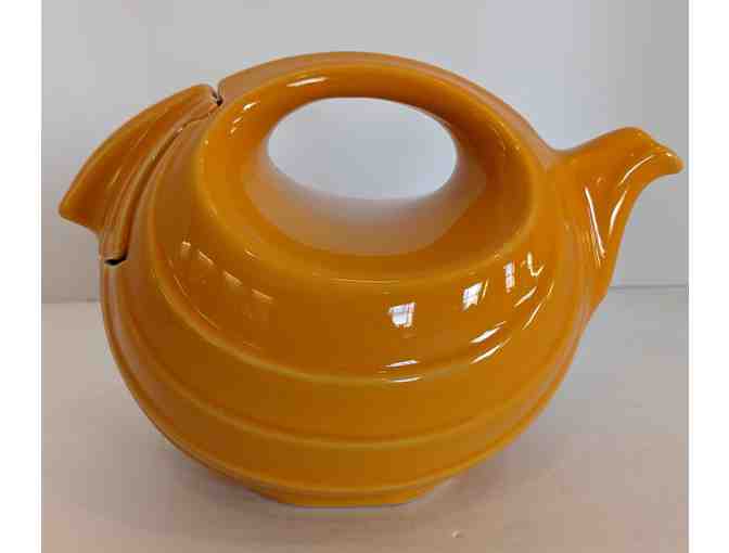 Hall China Rhythm Teapot in Fiesta Butterscotch, #2 of 12