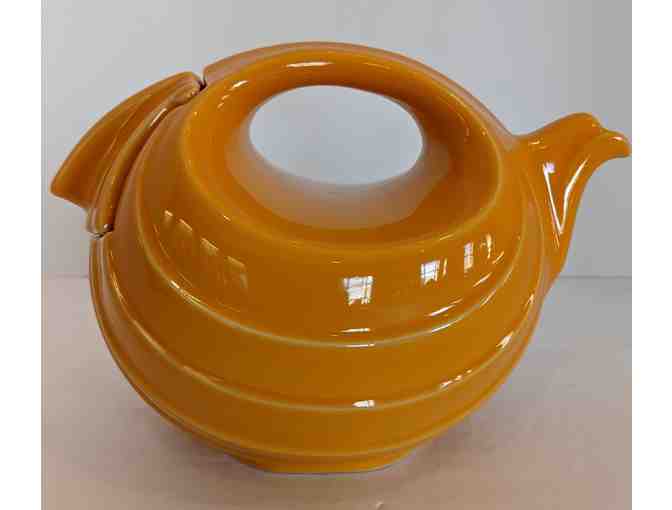 Hall China Rhythm Teapot in Fiesta Butterscotch, #7 of 12