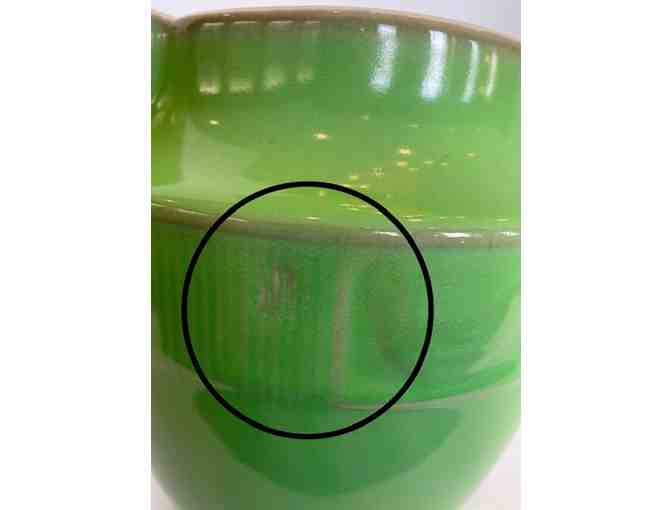 Hall China Medallion Jug in Lettuce Green