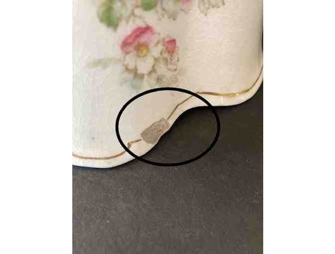 Homer Laughlin Floral Pitcher