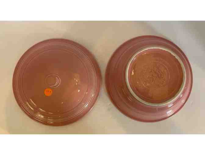 Homer Laughlin Fiesta Casserole Rose