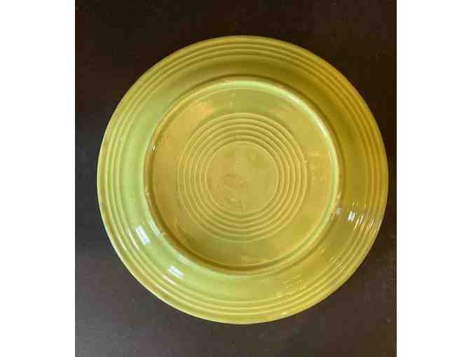 Homer Laughlin Compartment Plate Light Green