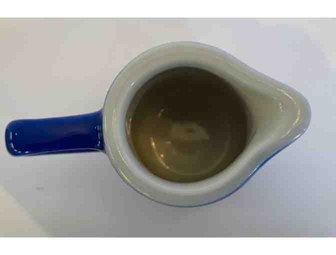 Hall China Blue Pitcher