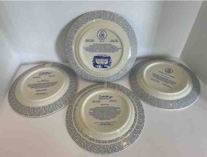 Sterling China Employee Gift Scenic Plates