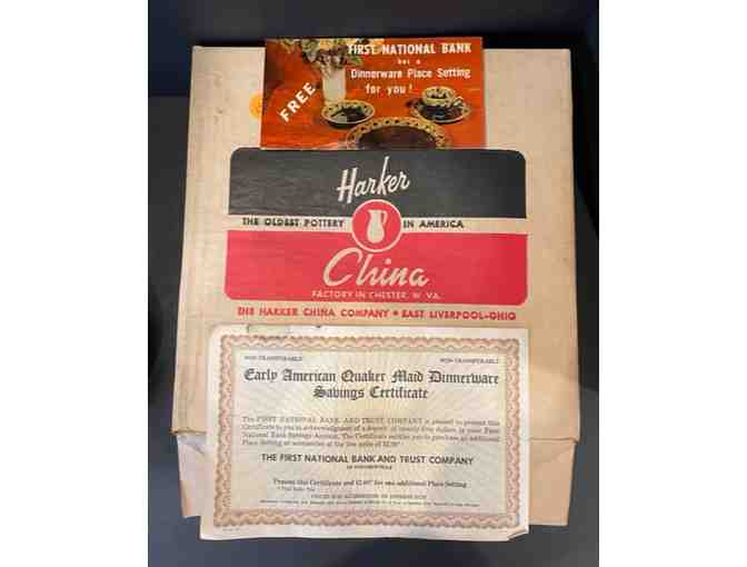 Harker China Place Setting Promo