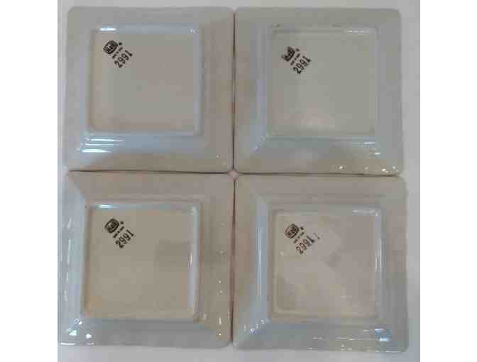 Hall China Square Plate Set