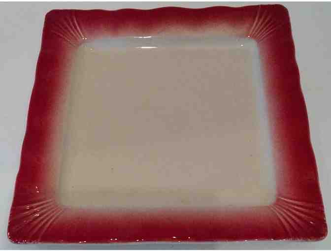 Hall China Square Plate Set