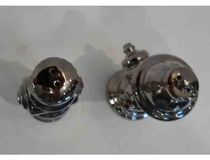 Hall China Platinum Fire Hydrant & Fire NozzleChina Salt & Pepper