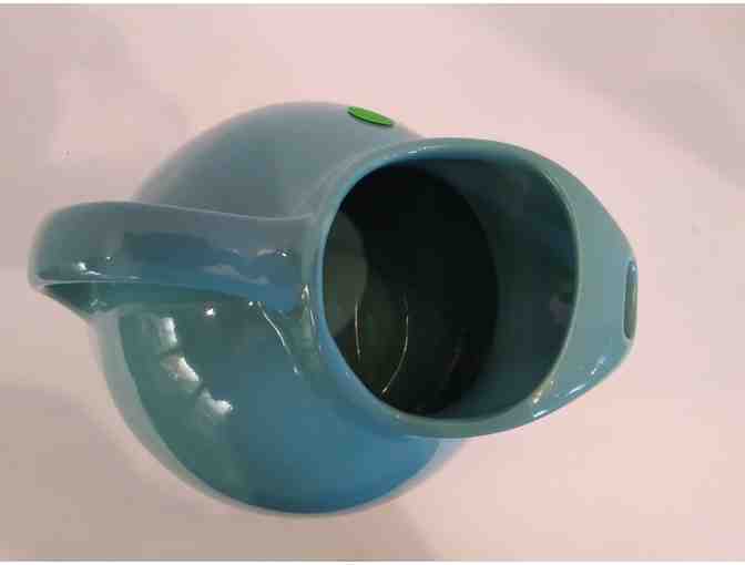 Hall China Ball Jug Aqua
