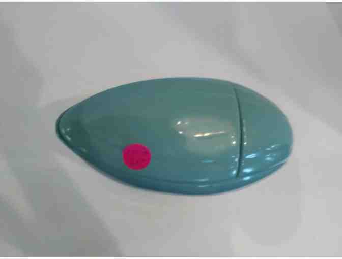 Hall China Aristocrat Pitcher Aqua with Lid