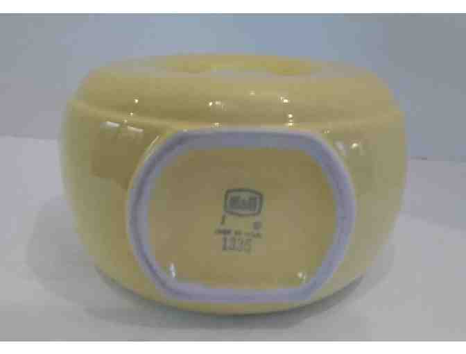 Hall China Canary Donut Pitcher