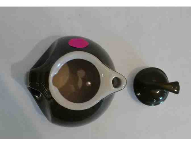 Hall China Sundial Teapot Engober Green with Lid