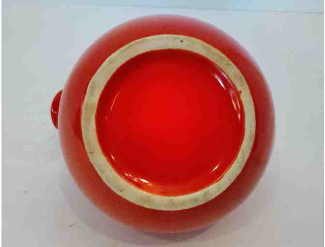 Homer Laughlin Harlequin Orange Type Color Small Pitcher