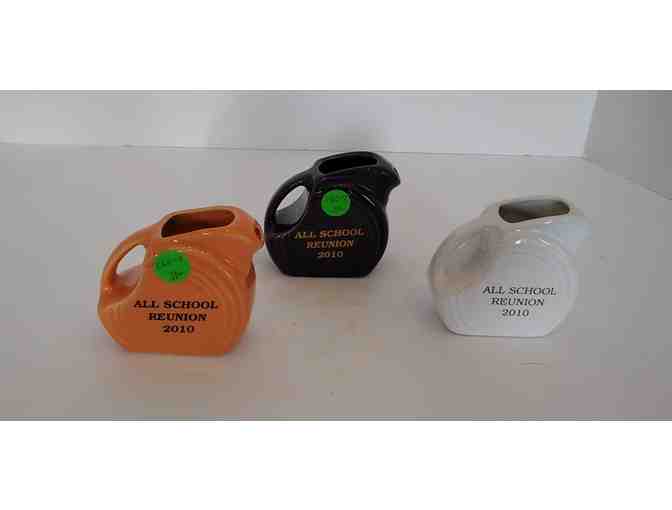 Homer Laughlin Fiesta Miniature Disk Pitchers (3 pcs)