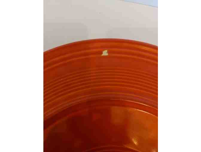 Homer Laughlin Fiesta Vintage Original Red Chop Plate