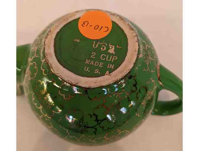 Hall China French Flower Mine Teapot with Lid