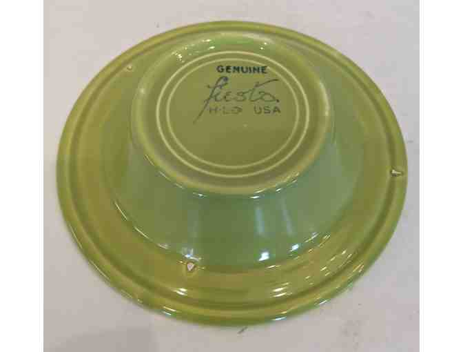 Homer Laughlin Fiesta Ashtray Original Chartreuse
