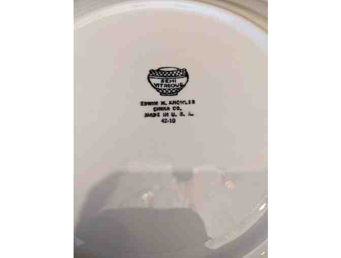 Edwin M. Knowles Dinnerware Set 31 Pcs