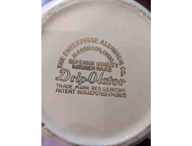 Hall China Drip-o-Lator Tulip Drip Coffee Pot