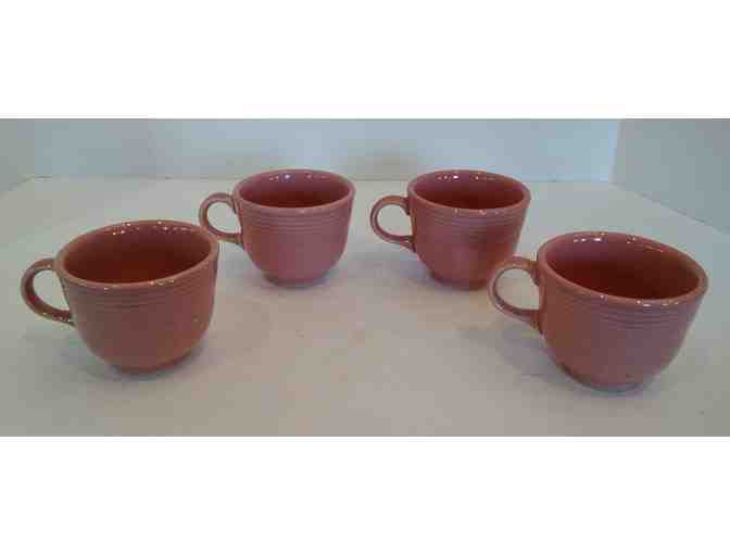 Homer Laughlin Fiesta Cups Rose 4 pc.