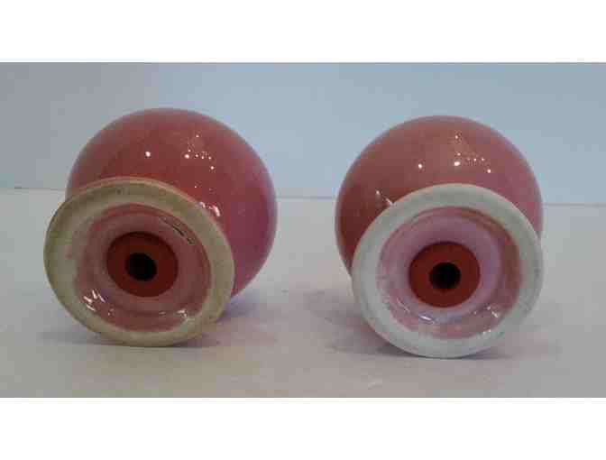 Homer Laughlin Fiesta Rose Salt & Pepper Shakers