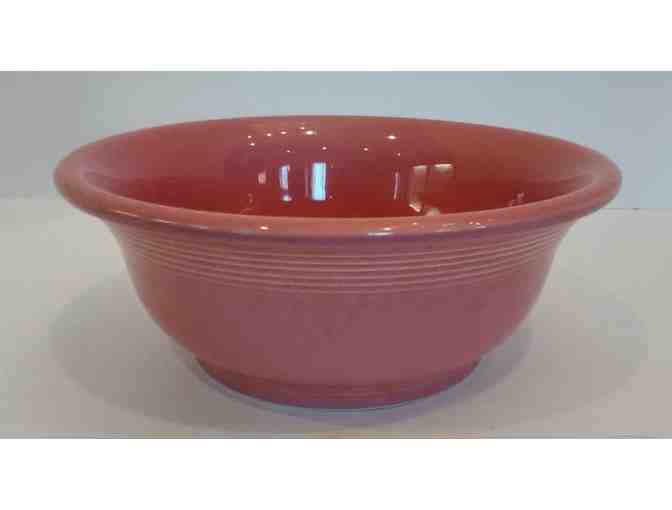 Homer Laughlin Fiesta Rose Medium Serving Bowl