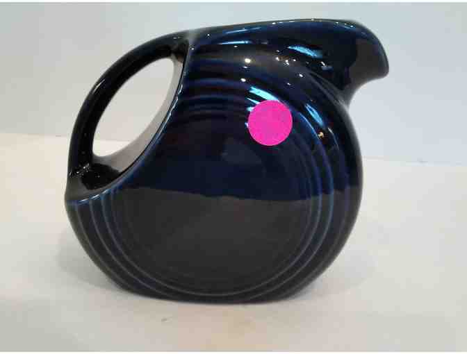 Homer Laughlin Fiesta Cobalt Small Disk Pitcher