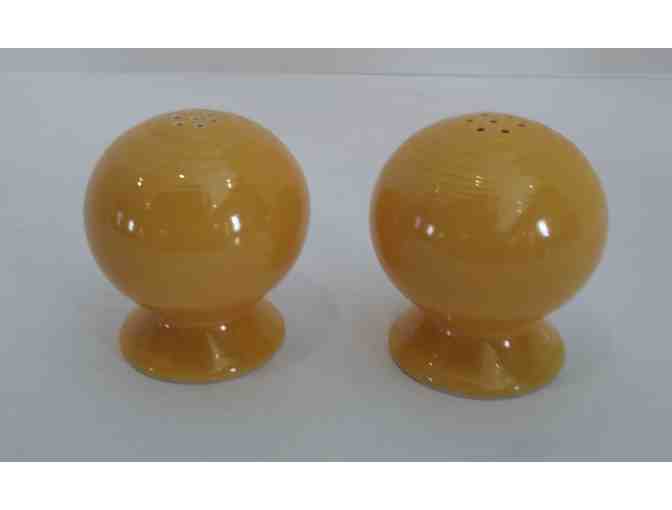 Fiesta Yellow Vintage Salt & Pepper Shakers