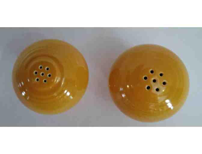 Fiesta Yellow Vintage Salt & Pepper Shakers