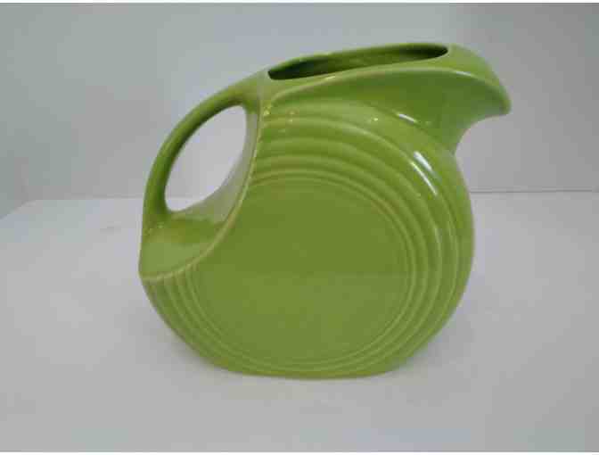 Fiesta Chartruse Millennium 2000 Large Disk Pitcher