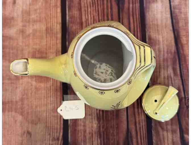 Hall China Canary Yellow Sundial Teapot 6 Cup